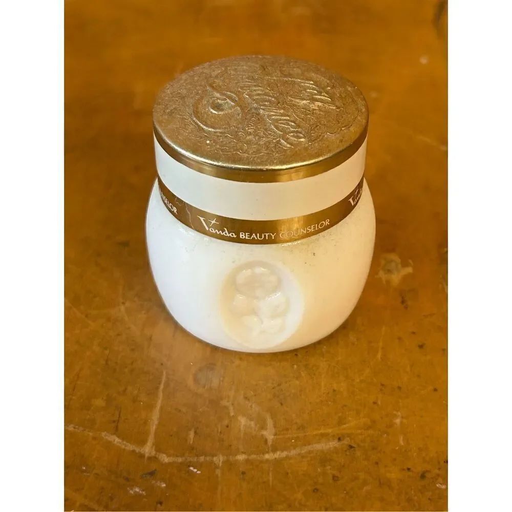 Vintage Gay Romance  Vanda  Empty Cream Sachet Bottle Jar (8287)